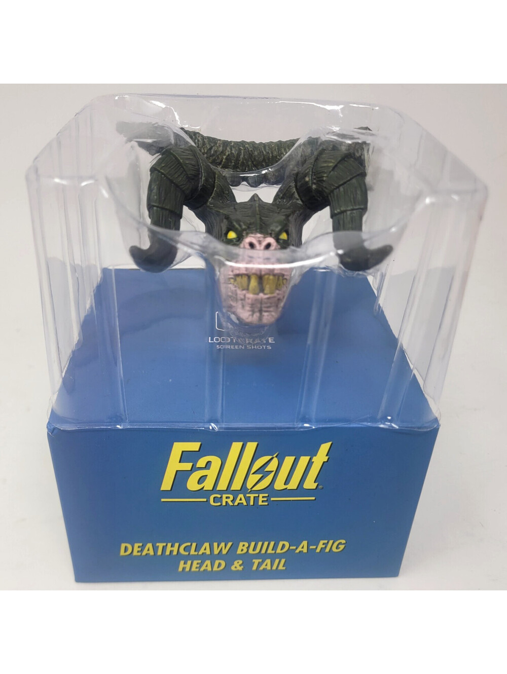 Fallout Deathclaw Build-A-Fig Head & Tail Loot Crate Exclusive Bethesda 2020
